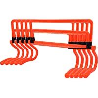 Ejoyous Vallas de Entrenamiento de fútbol de fútbol Ajustable y Plegable- 5 Piezas de Altura Ajustable- Soporte de…